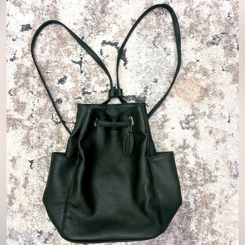 Merona bucket backpack purse